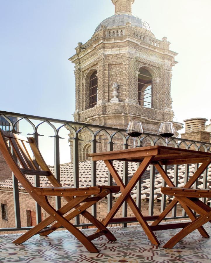 Apartamento Con Vistas En Centro Historico Zaragoza Exteriör bild